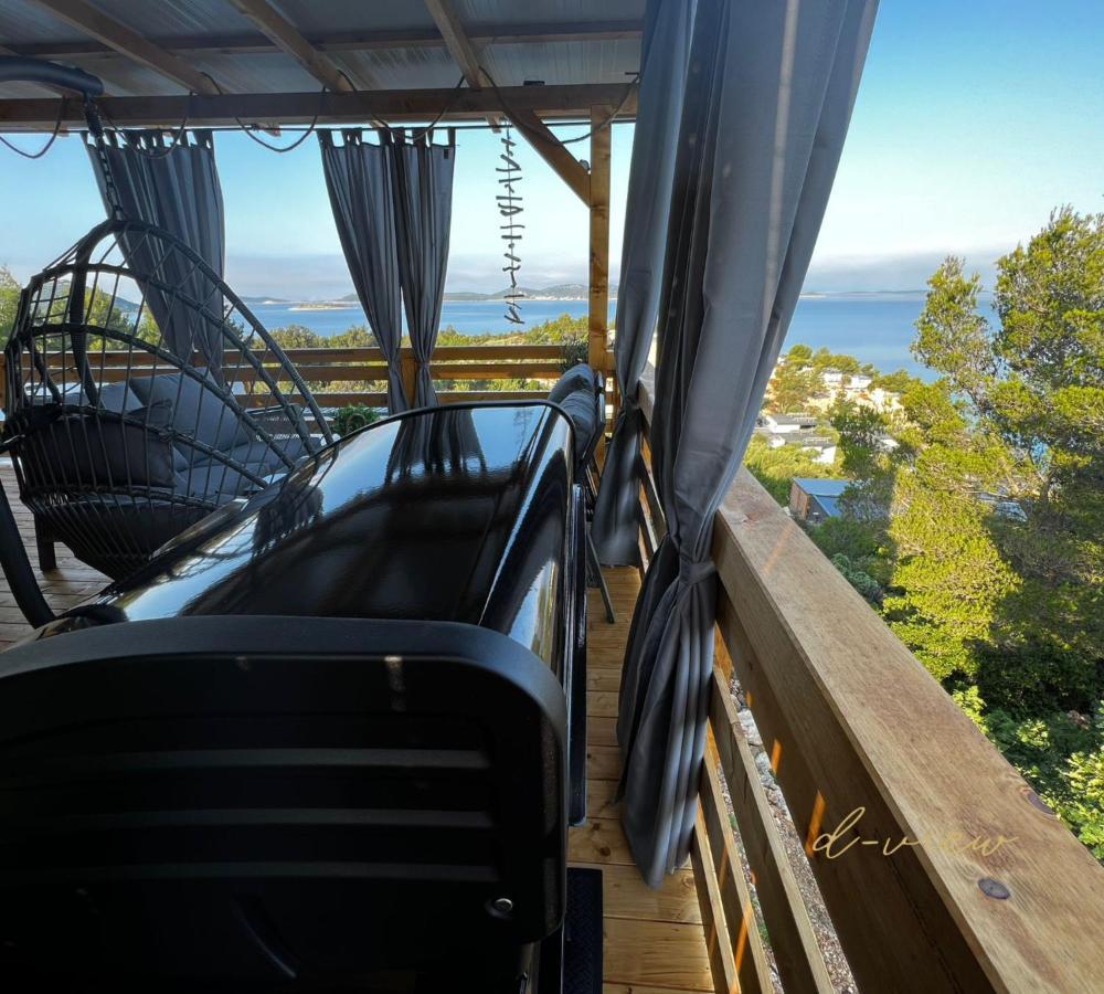 D-View Premium Mobile Home - Panoramic Seaview - 150 M From Beach, Free Parking Drage Exterior foto