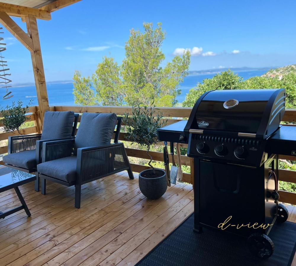 D-View Premium Mobile Home - Panoramic Seaview - 150 M From Beach, Free Parking Drage Exterior foto