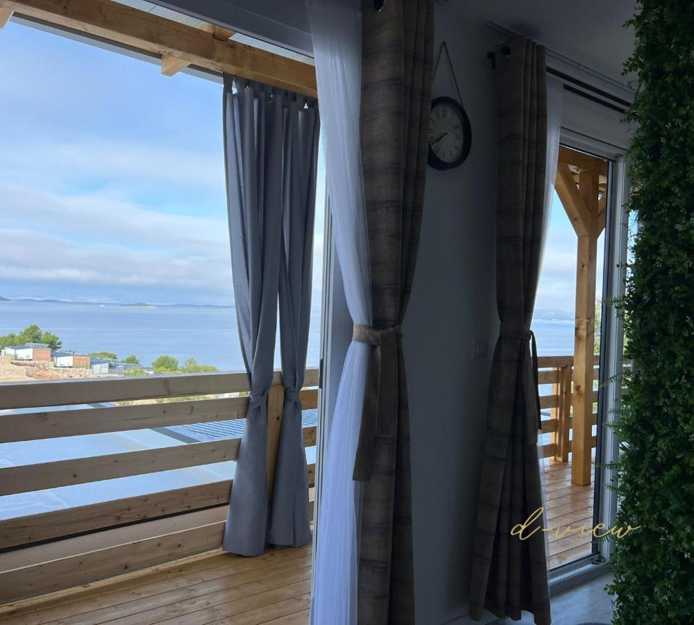 D-View Premium Mobile Home - Panoramic Seaview - 150 M From Beach, Free Parking Drage Exterior foto