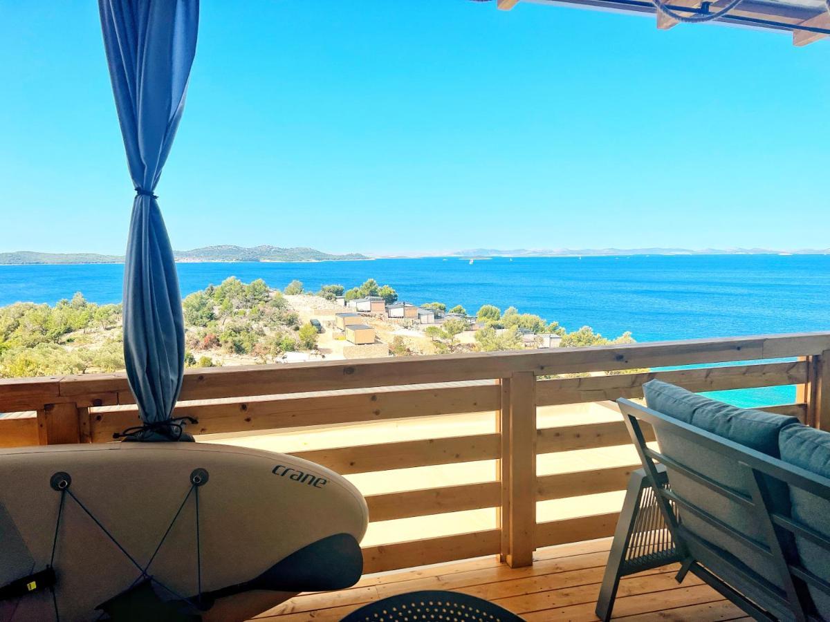 D-View Premium Mobile Home - Panoramic Seaview - 150 M From Beach, Free Parking Drage Exterior foto