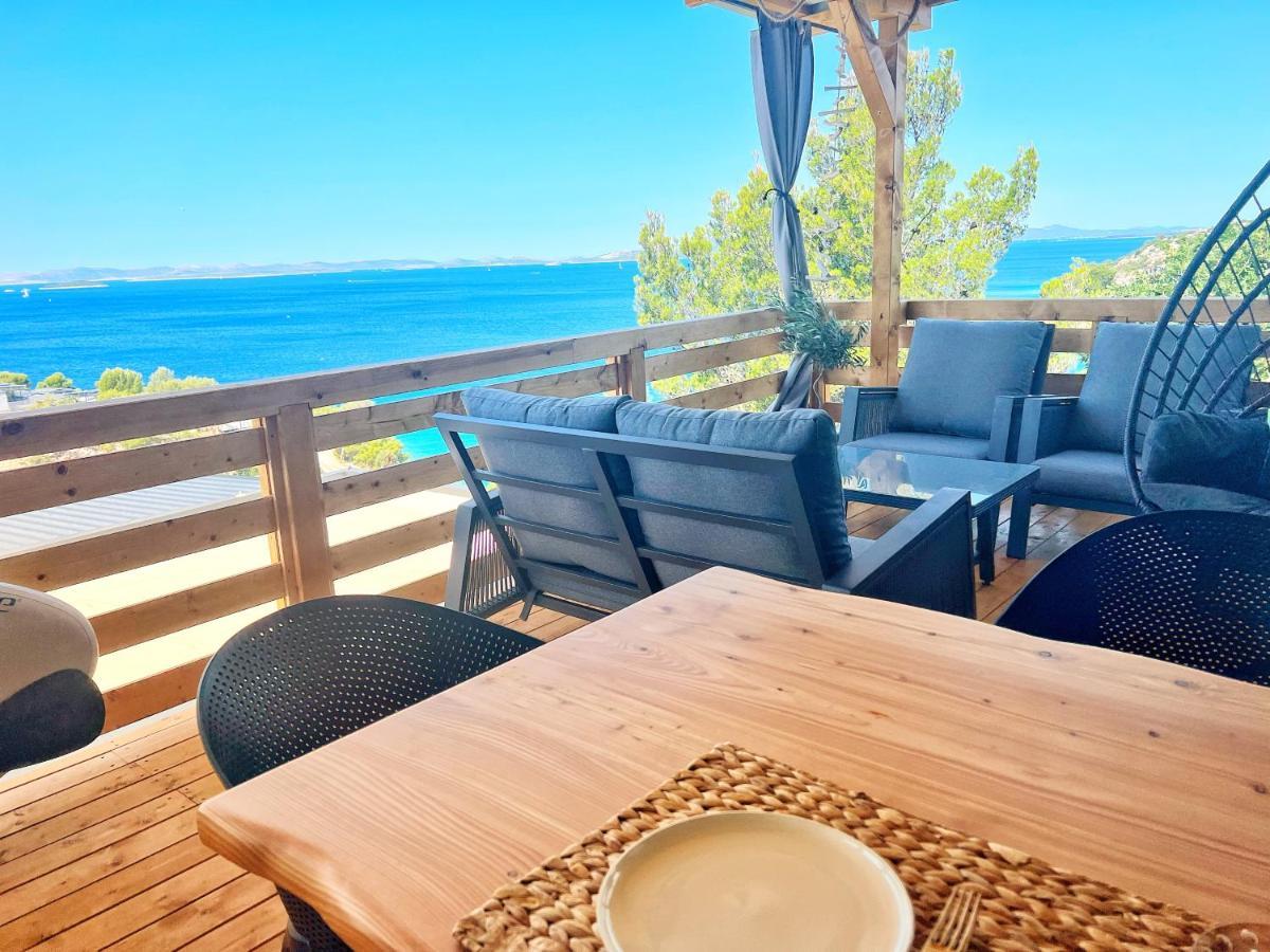 D-View Premium Mobile Home - Panoramic Seaview - 150 M From Beach, Free Parking Drage Exterior foto