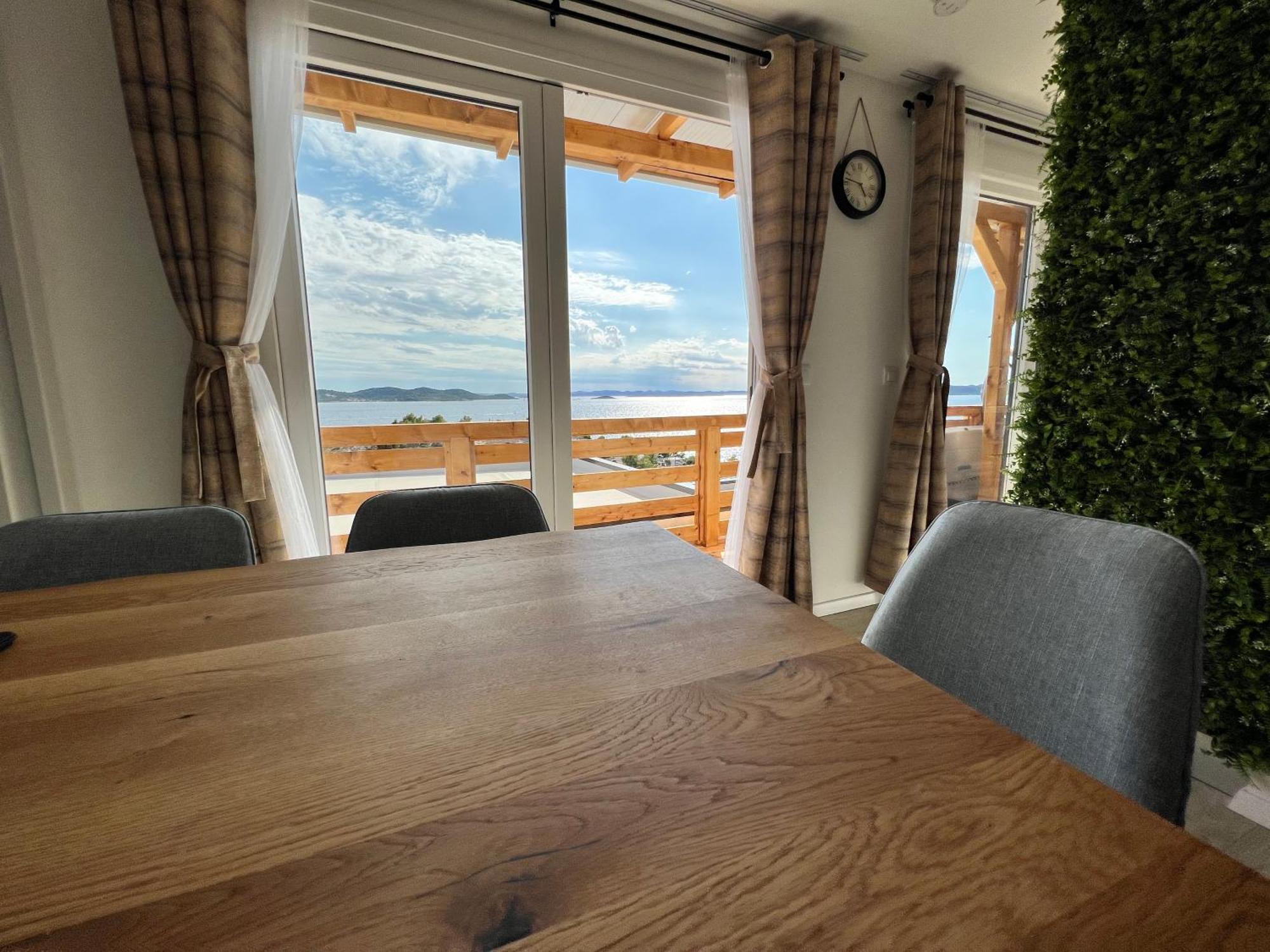 D-View Premium Mobile Home - Panoramic Seaview - 150 M From Beach, Free Parking Drage Exterior foto