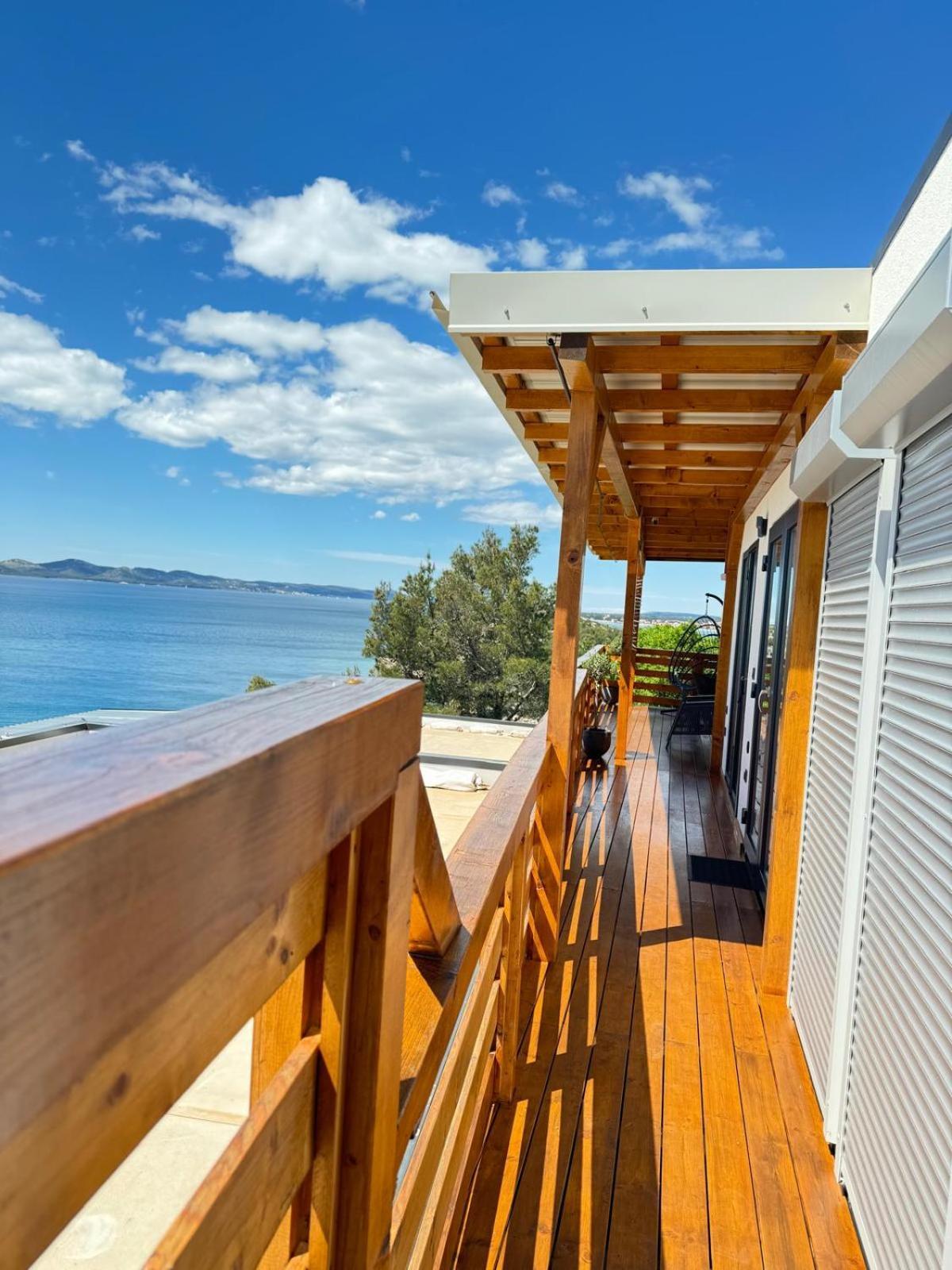 D-View Premium Mobile Home - Panoramic Seaview - 150 M From Beach, Free Parking Drage Exterior foto