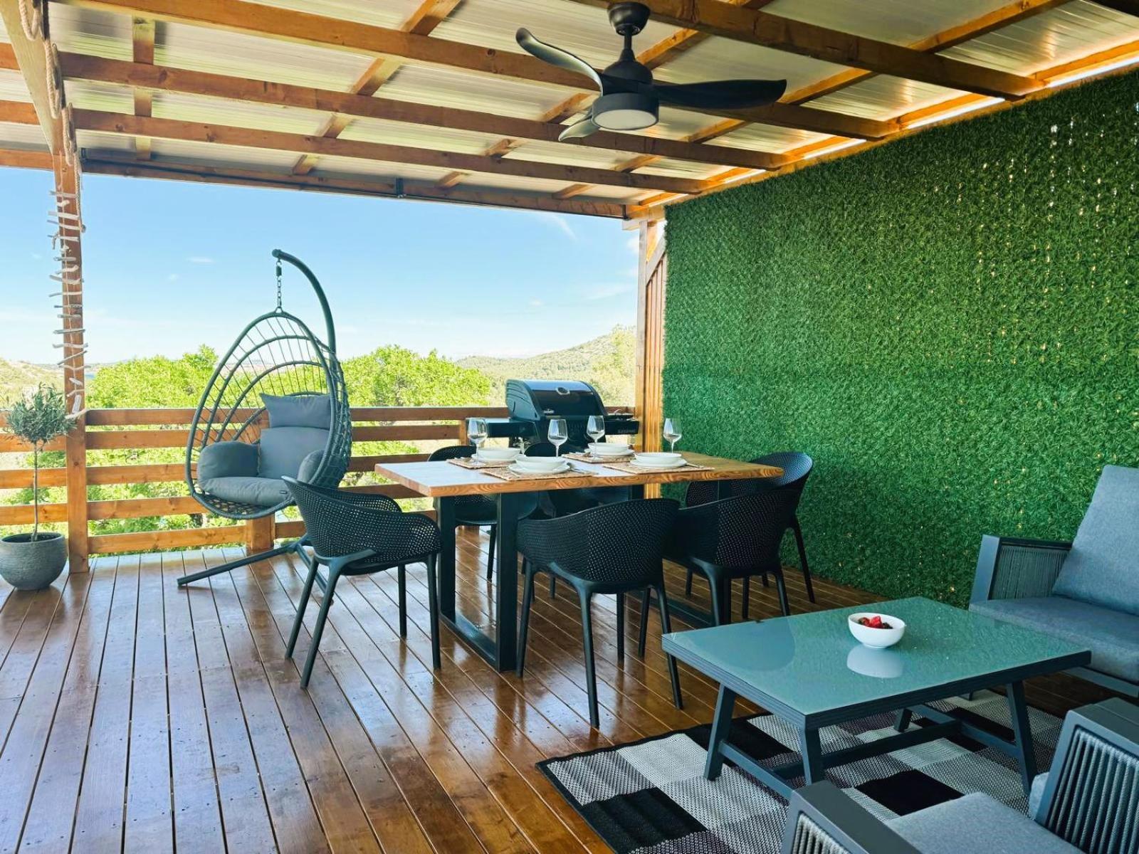 D-View Premium Mobile Home - Panoramic Seaview - 150 M From Beach, Free Parking Drage Exterior foto