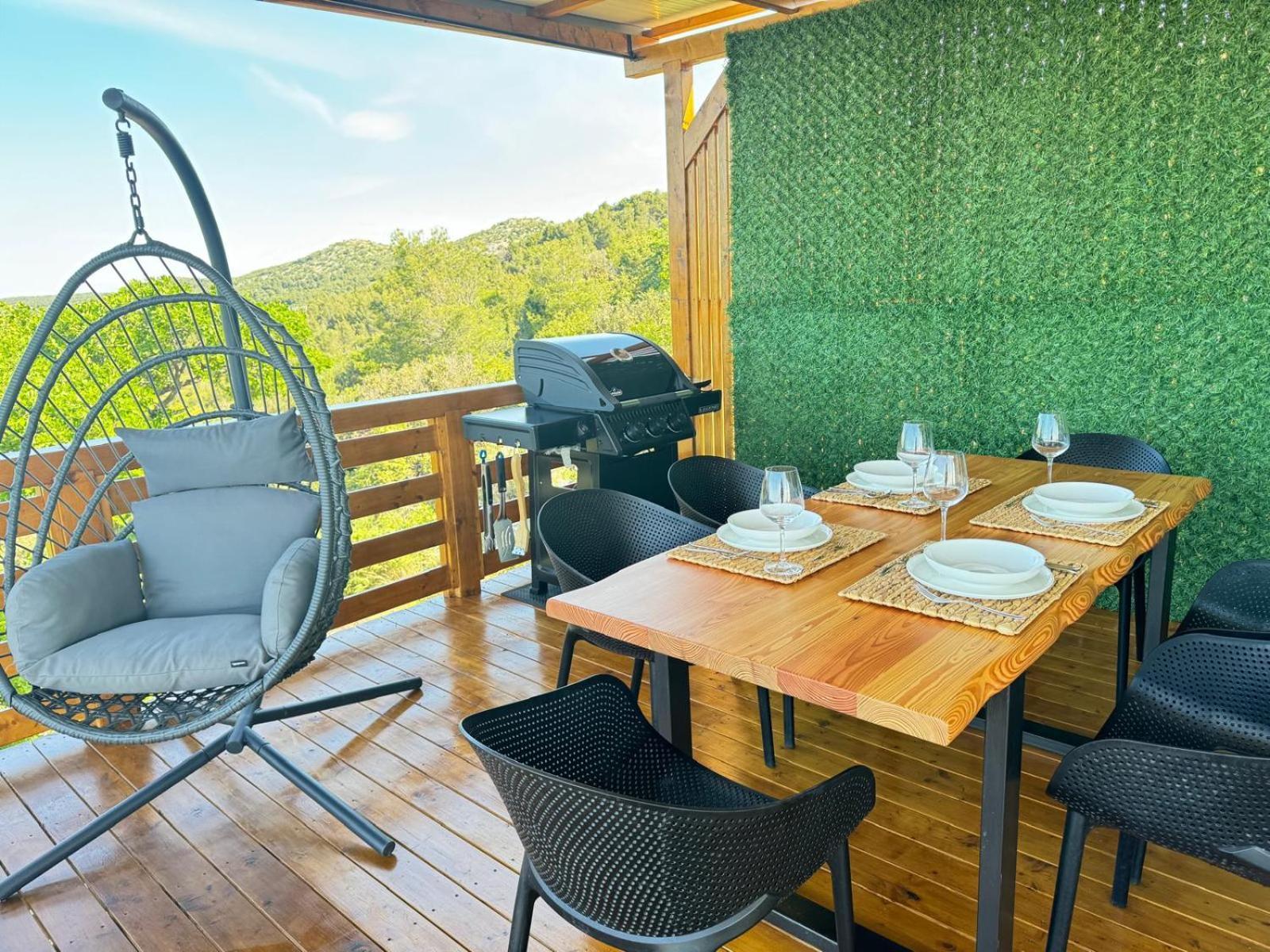 D-View Premium Mobile Home - Panoramic Seaview - 150 M From Beach, Free Parking Drage Exterior foto